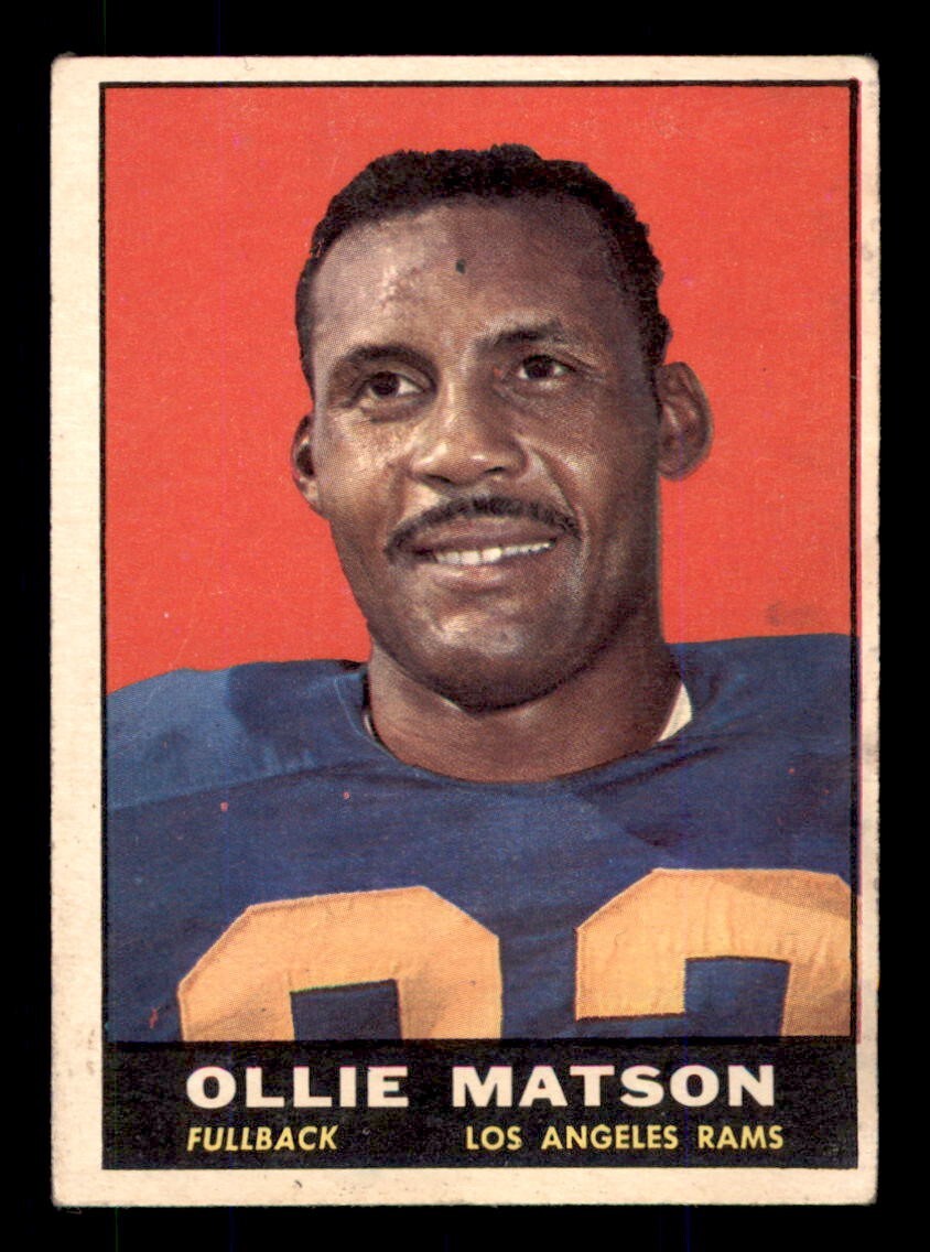 1961 Topps Football #50 Ollie Matson GD *f1
