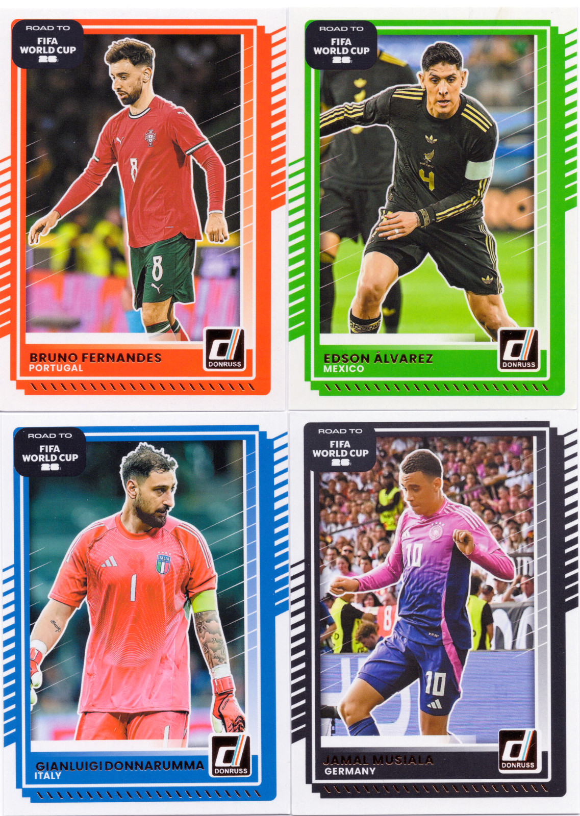 2025-26 Donruss Road to FIFA World Cup #1-250 You Pick 2+ Cards Free Ship Soccer