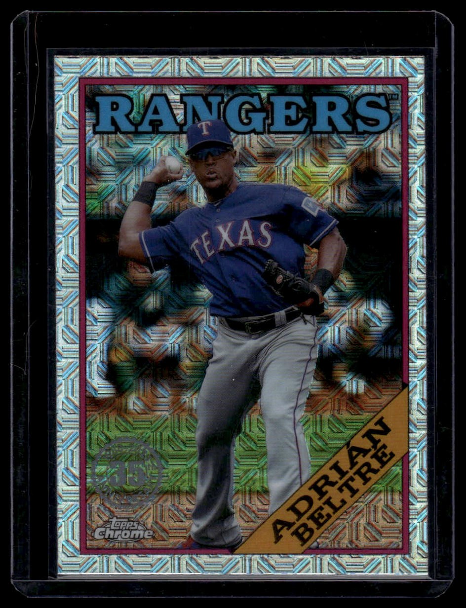 2023 Topps #2T88C-79 Adrian Beltre 1988 Topps Baseball 35th Anniversary Chrome