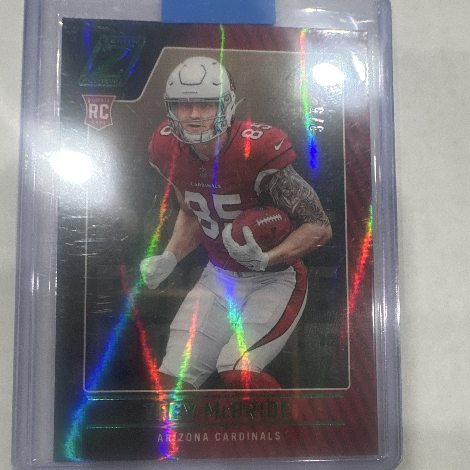 Panini 2022 Zenith Trey McBride Artist Proof RC #137 Arizona Cardinals 3/5