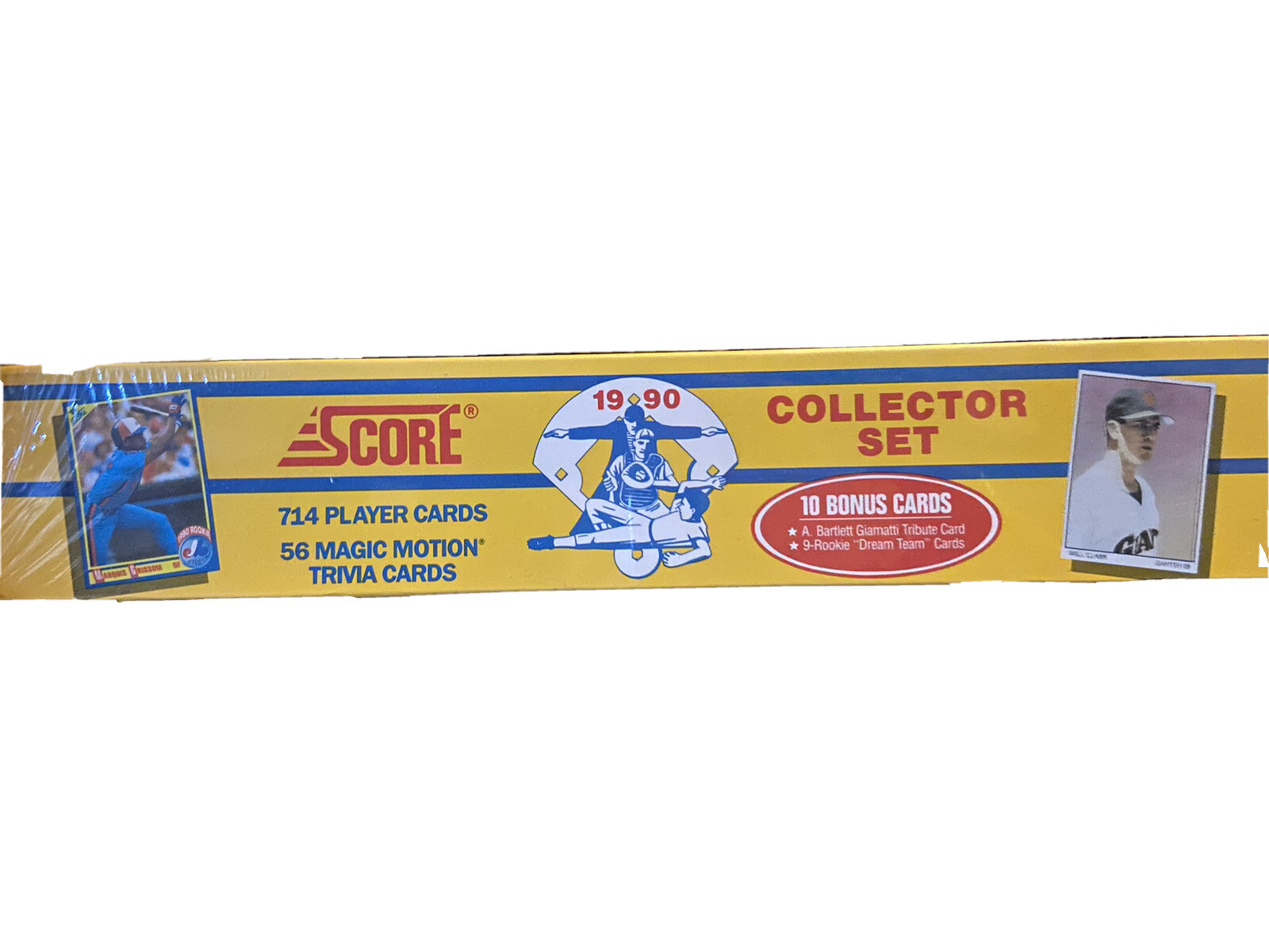 Score MLB 1990 Collector Set – 714 Cards Plus 56 Magic Motion And 10 Bonus Cards