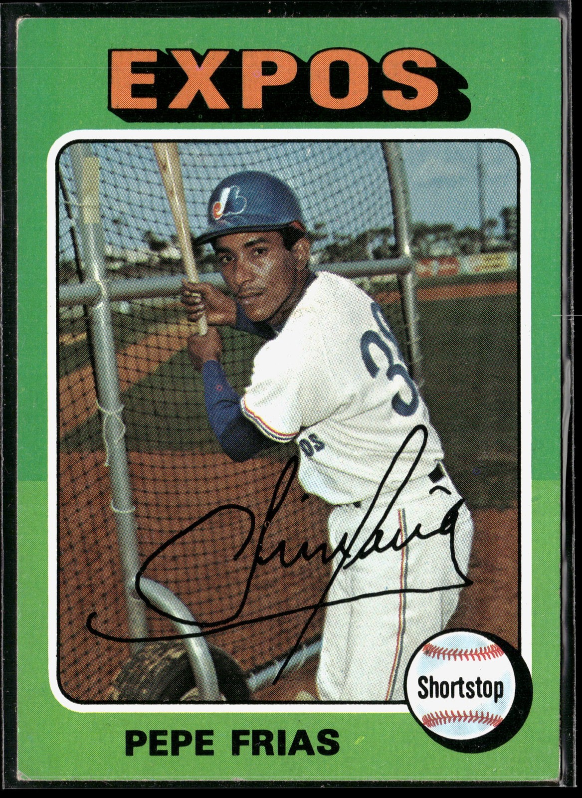 Pepe Frias 1975 Topps #496 Montreal Expos