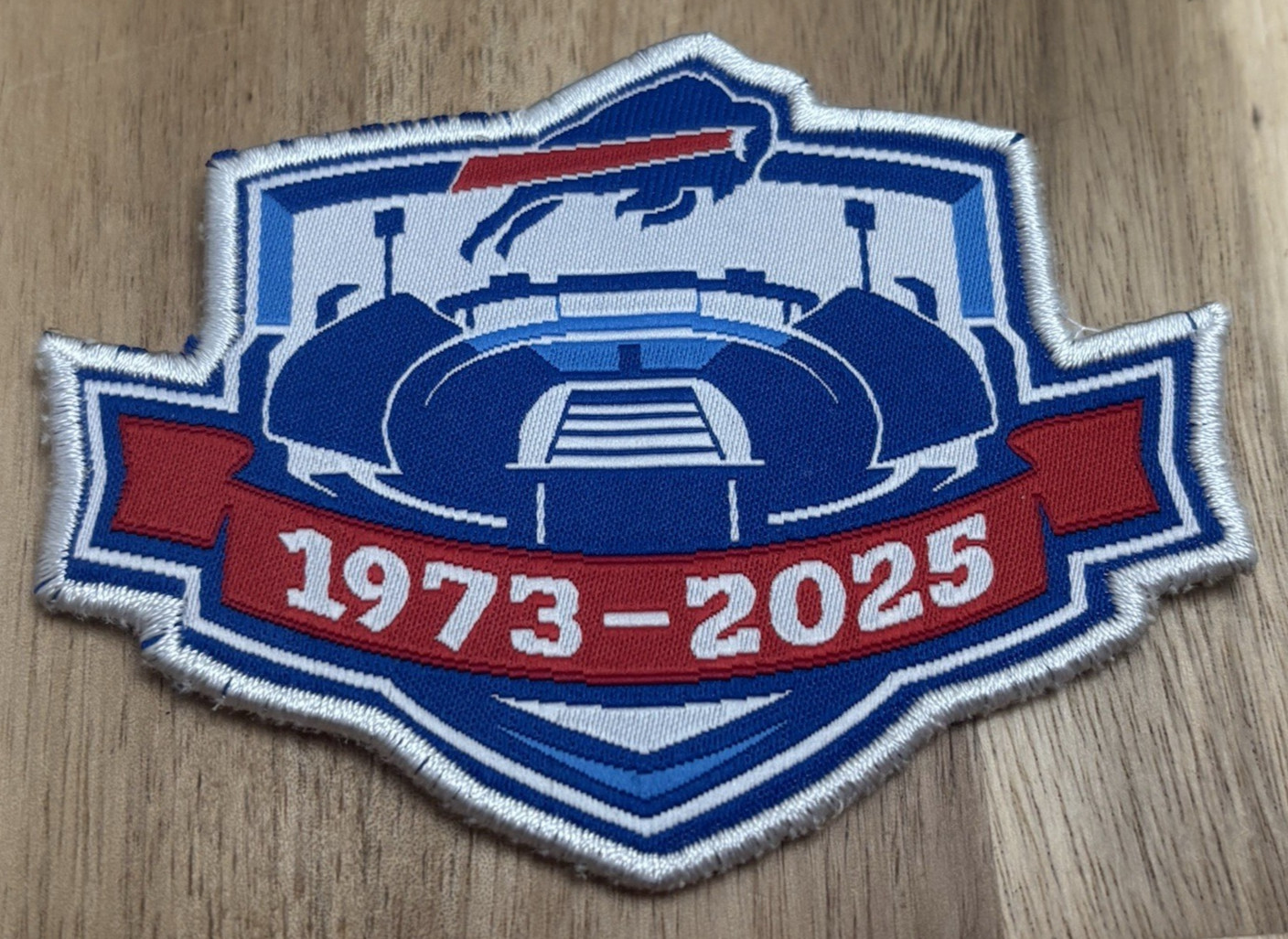Buffalo Bills Embroidered Sew On Patch Great On Jackets & Hats NFL 3.5″ Inch New