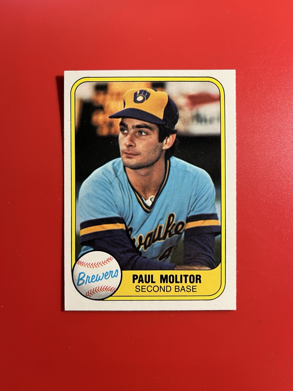 1981 Fleer Paul Molitor #515