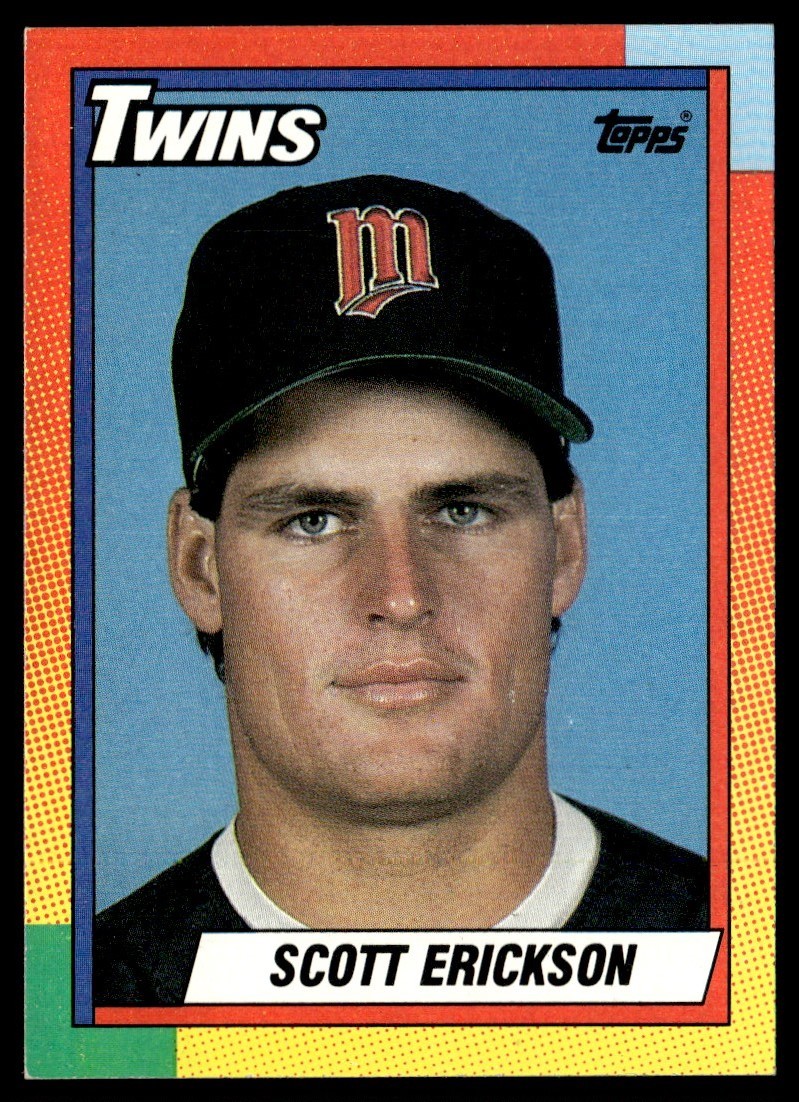 1990 Topps Traded Scott Erickson Rookie Minnesota Twins #29T