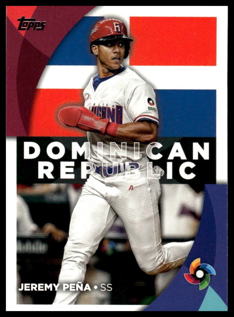 2023 Topps #WBC-55 Jeremy Peña 2023 World Baseball Classic Stars