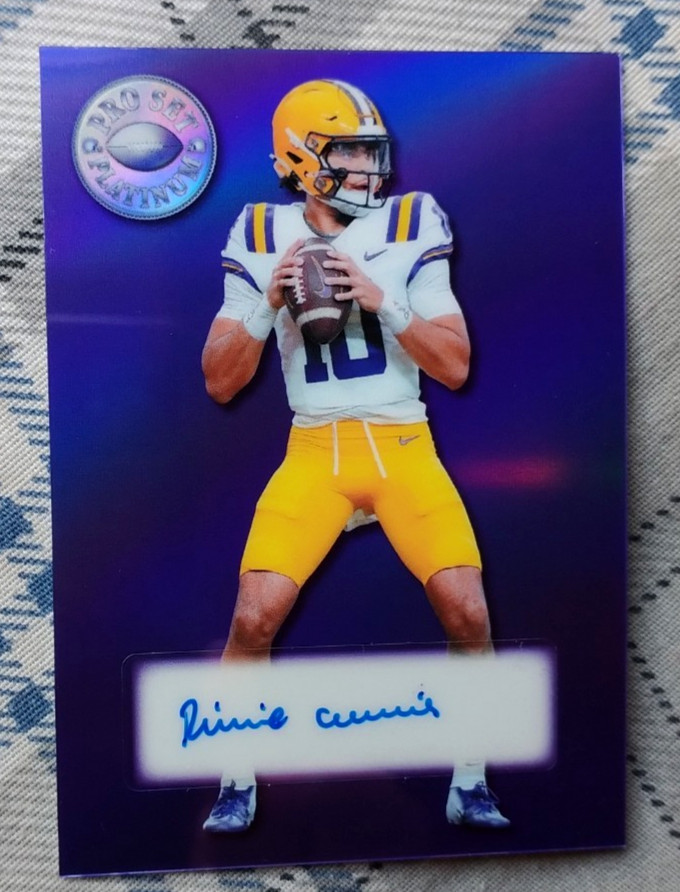 RICKY COLLINS 2025 Leaf Pro Set Metal Platinum Purple Auto /15 – SYRACUSE ORANGE