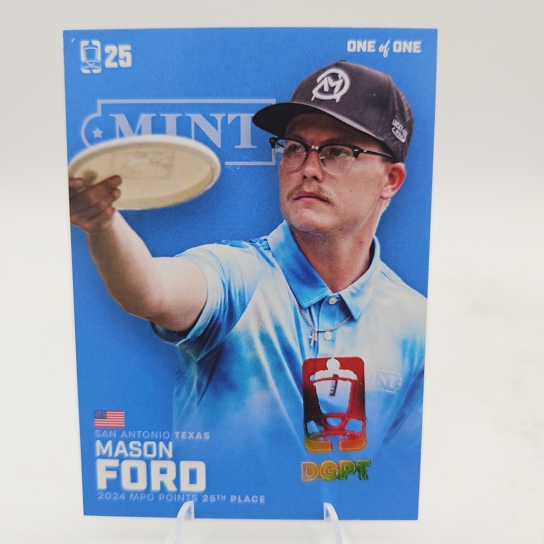 2025 DGPT MPO #25 Mason Ford – Discraft One Of One 1/1