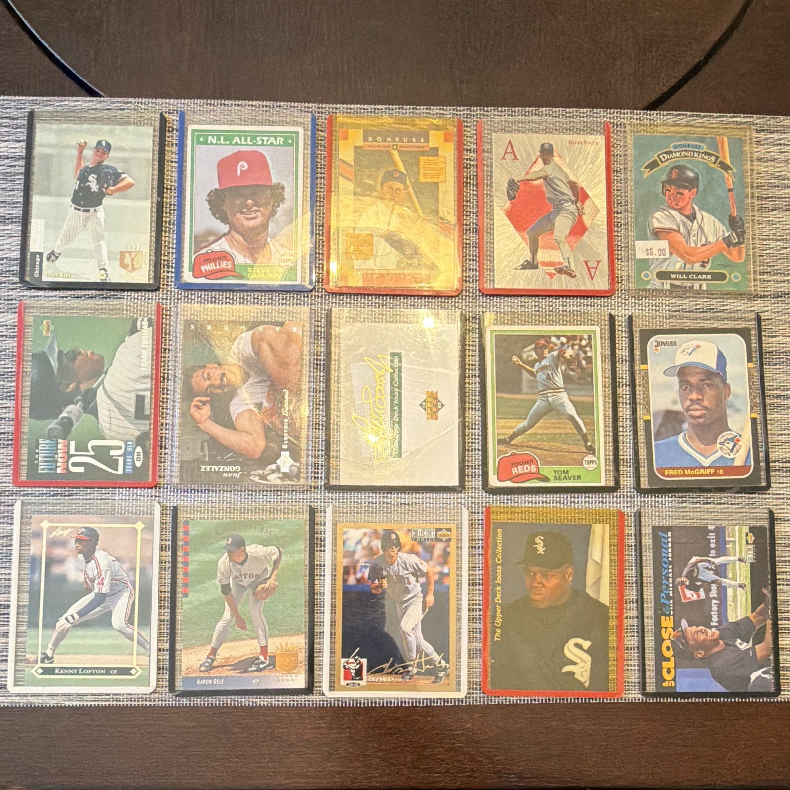 Various Baseball Cards