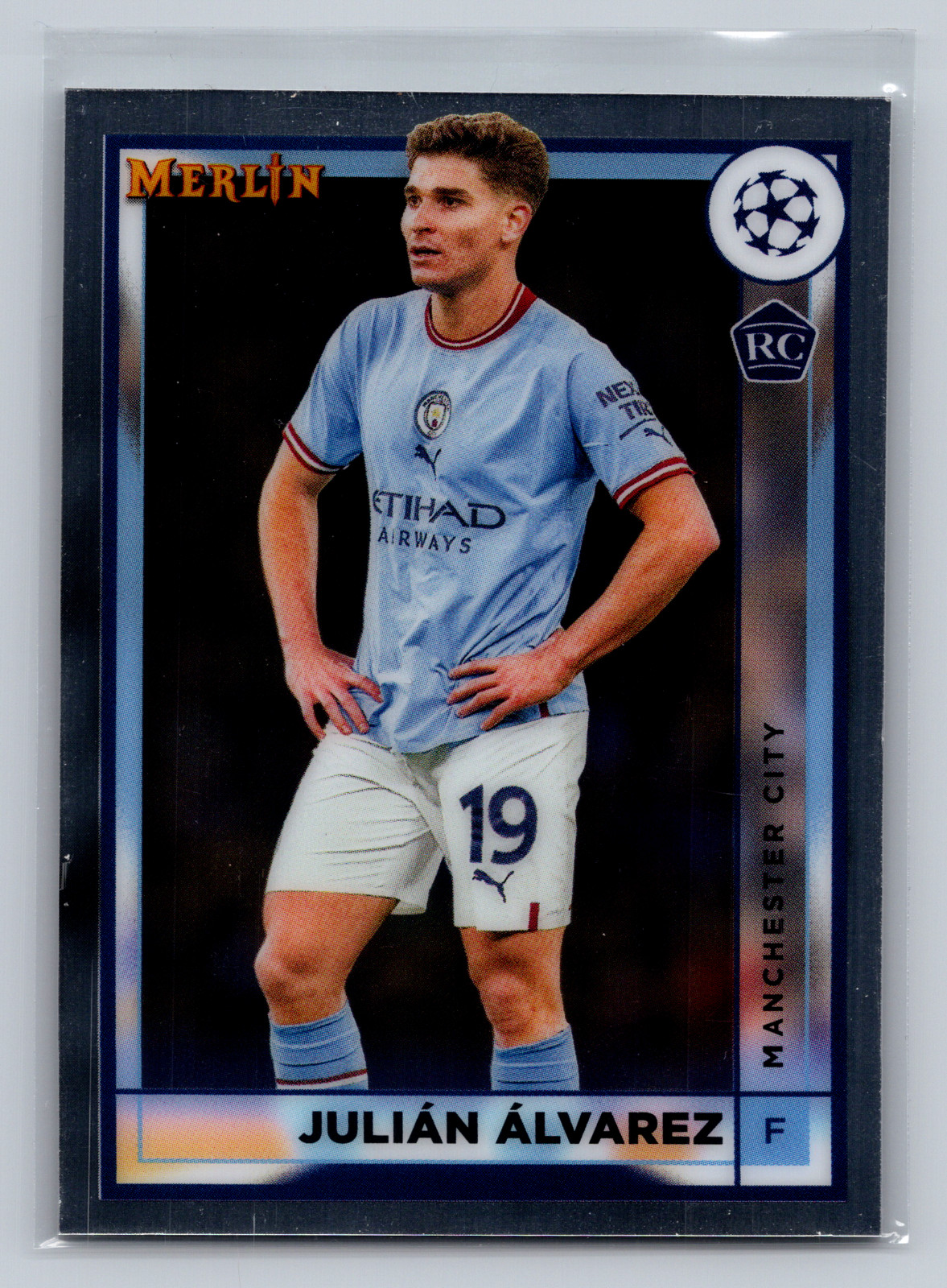 Julian Alvarez 2022-23 Topps Merlin Uefa RC #94