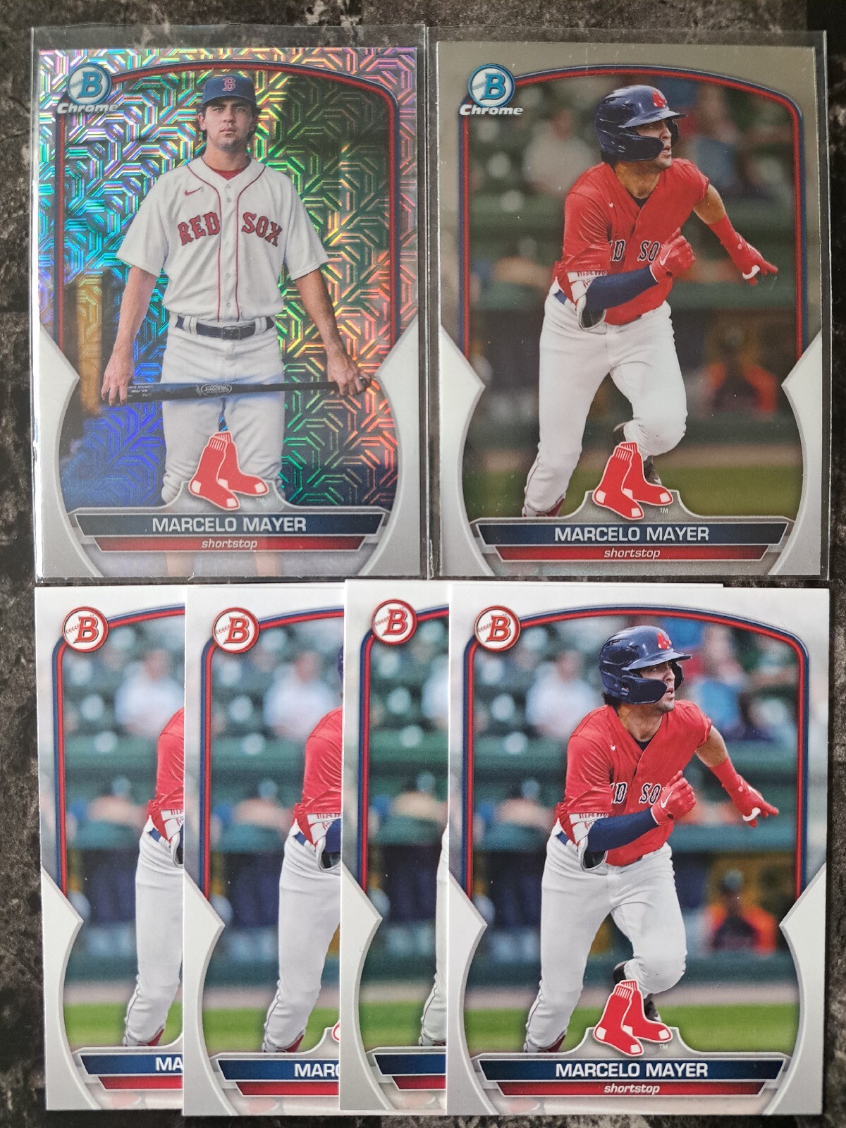 2023 Marcelo Mayer Bowman Chrome Mojo Image Variation(1) Chrome(1) BP Paper(4)