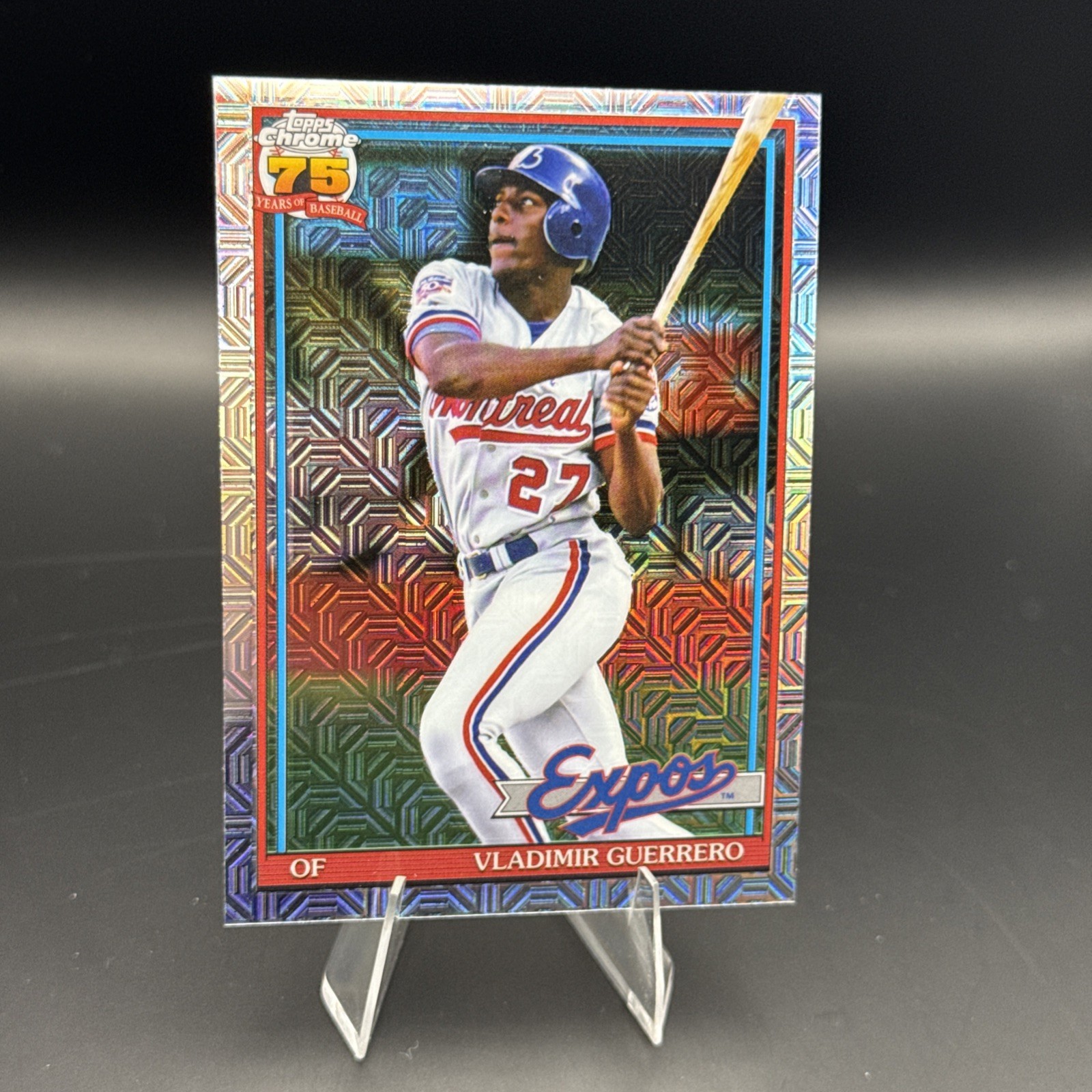2026 Topps Series 1 Vladimir Guerrero Topps Silver Pack 75th Anniversary #91C-9