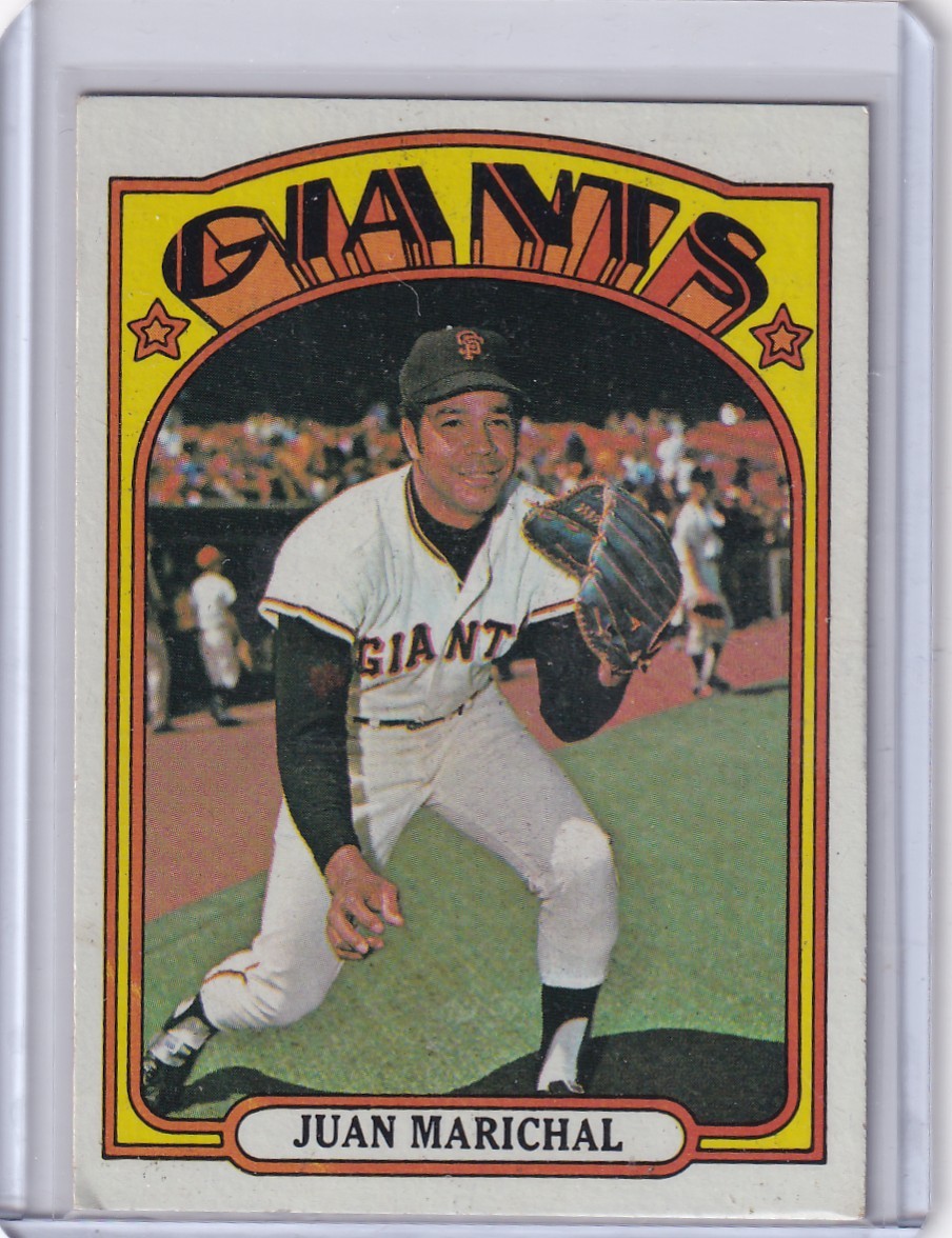 1972 Topps Baseball #567 Juan Marichal – San Francisco Giants