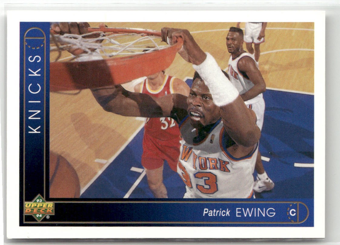 1993-94 UPPER DECK #256 PATRICK EWING NEW YORK KNICKS