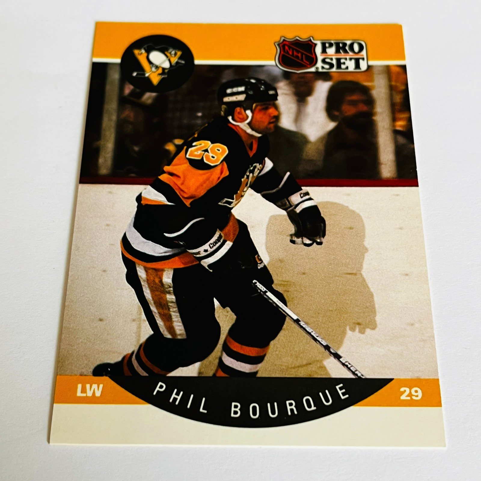 1990-91 NHL Pro Set #228 Phil Bourque
