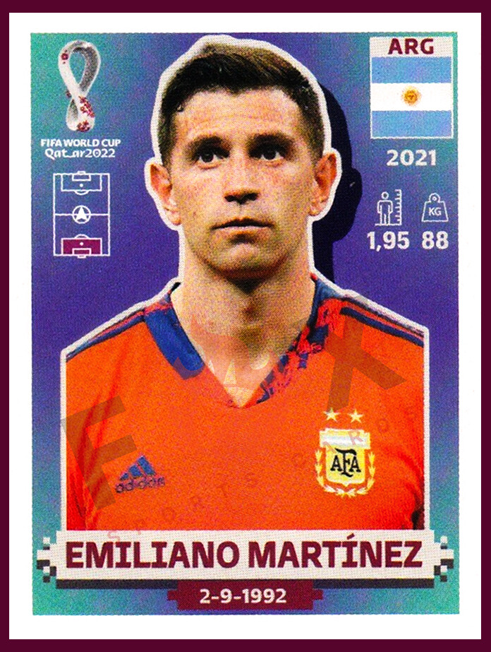 Argentina 2022 Panini World Cup Stickers