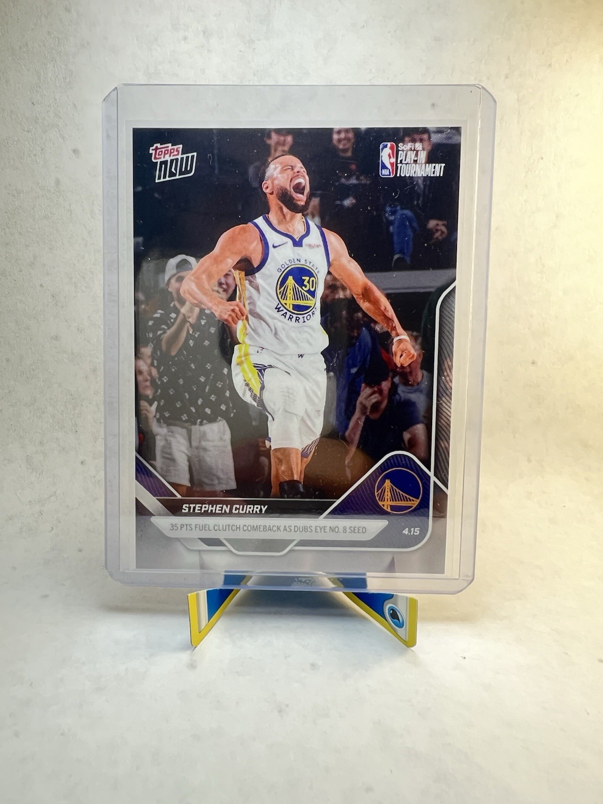 Stephen Curry 35 Pt Fuels Comeback- 2025-26 NBA Topps NOW® – Card 260 Presale