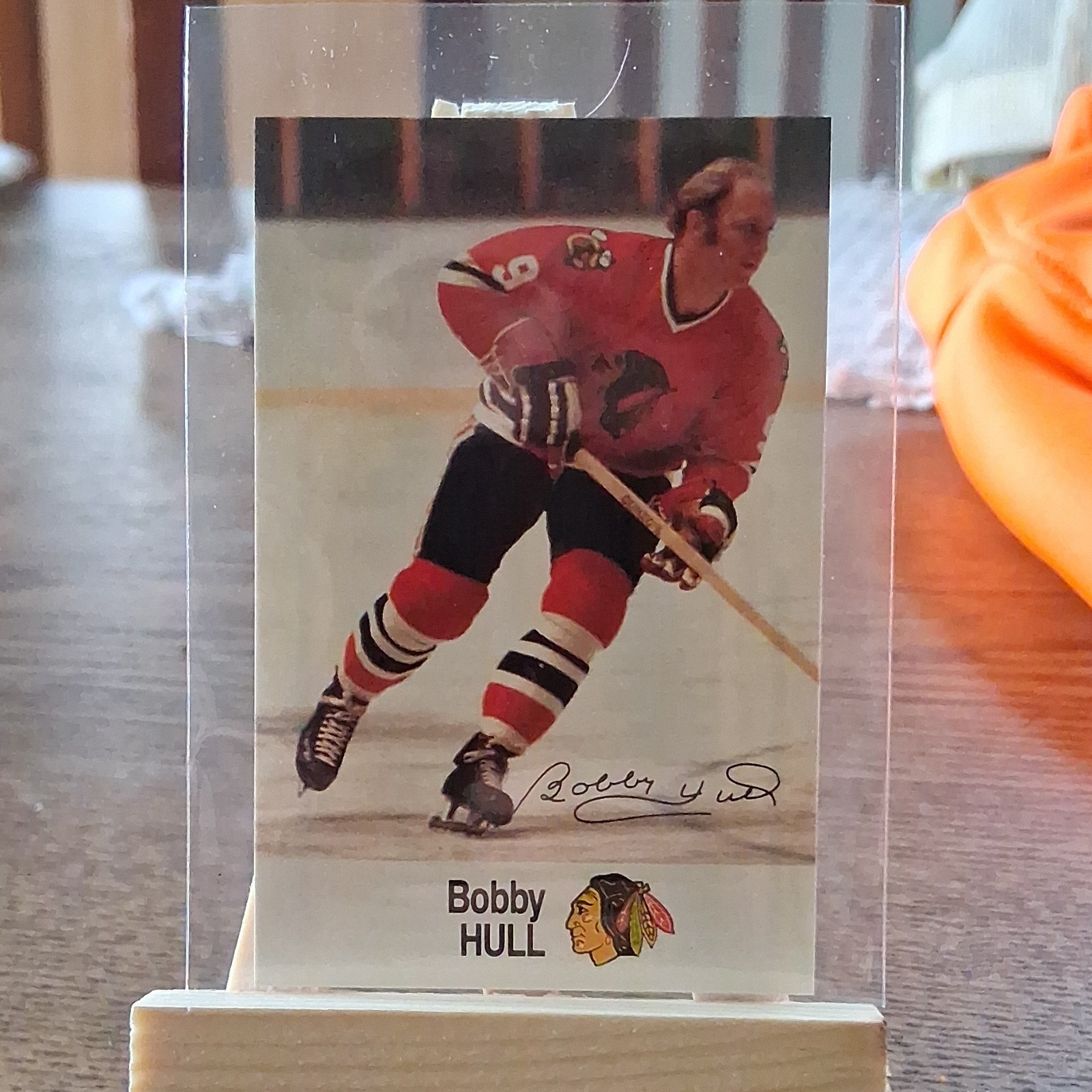 Esso 1988-89 NHL All-Star Collection Bobby Hull Chicago Blackhawks Base Card