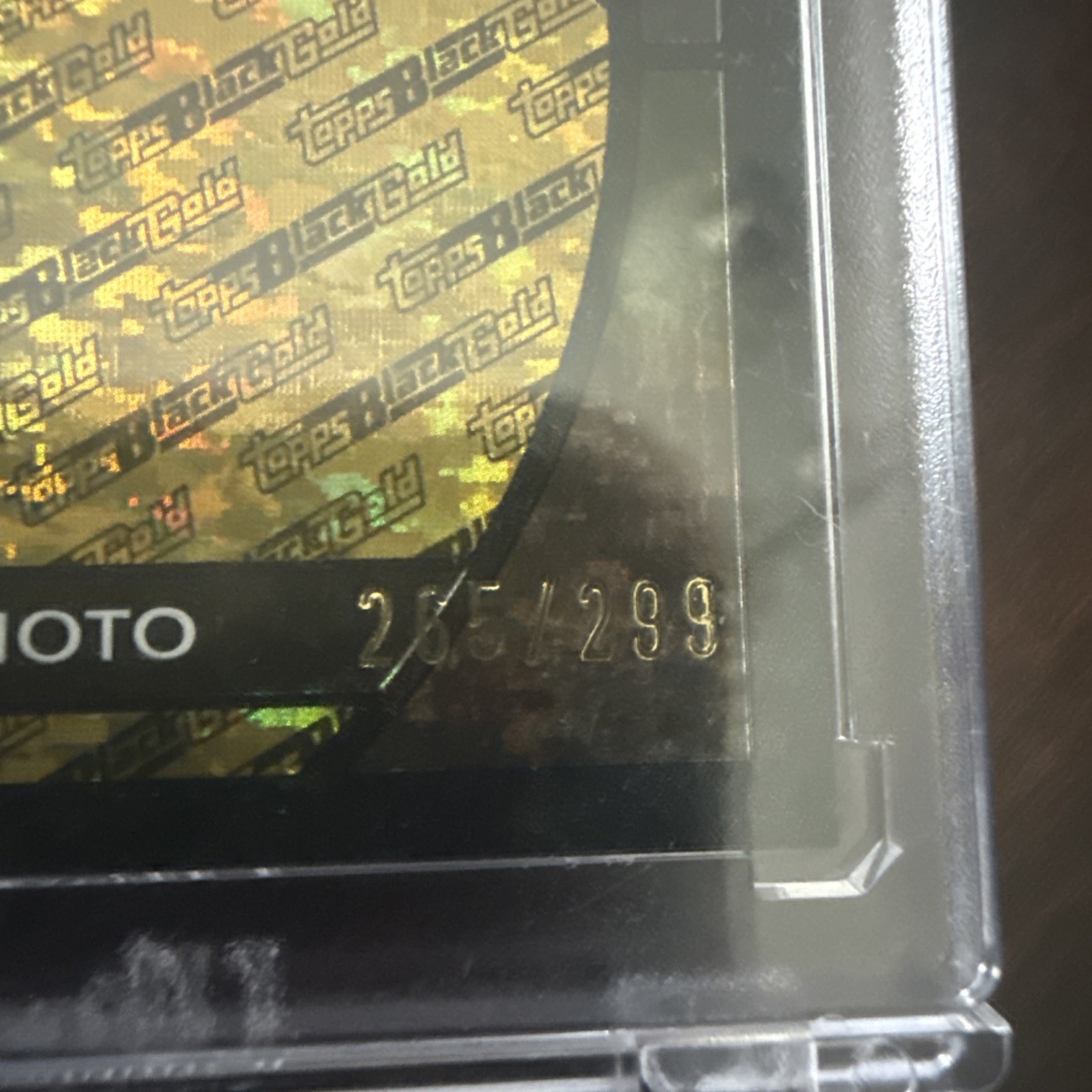 2024 Topps Update Series – Topps Black Gold Yoshinobu Yamamoto #BG-13 /299 (RC)