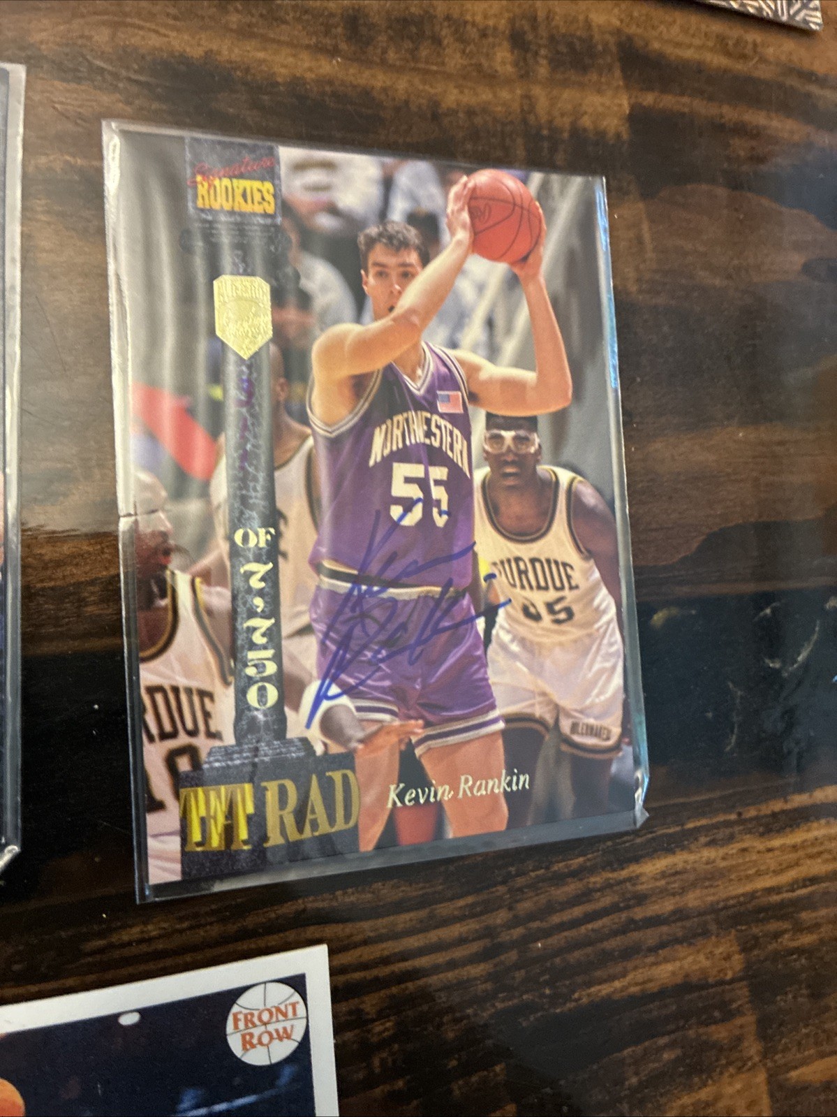 NBA Trading Cards. 3 Official Autographed Cards Vintage 1990 ‘s