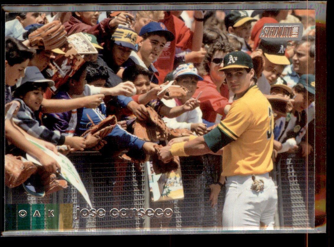 2021 Topps Stadium Club Jose Canseco Oakland Athletics #146