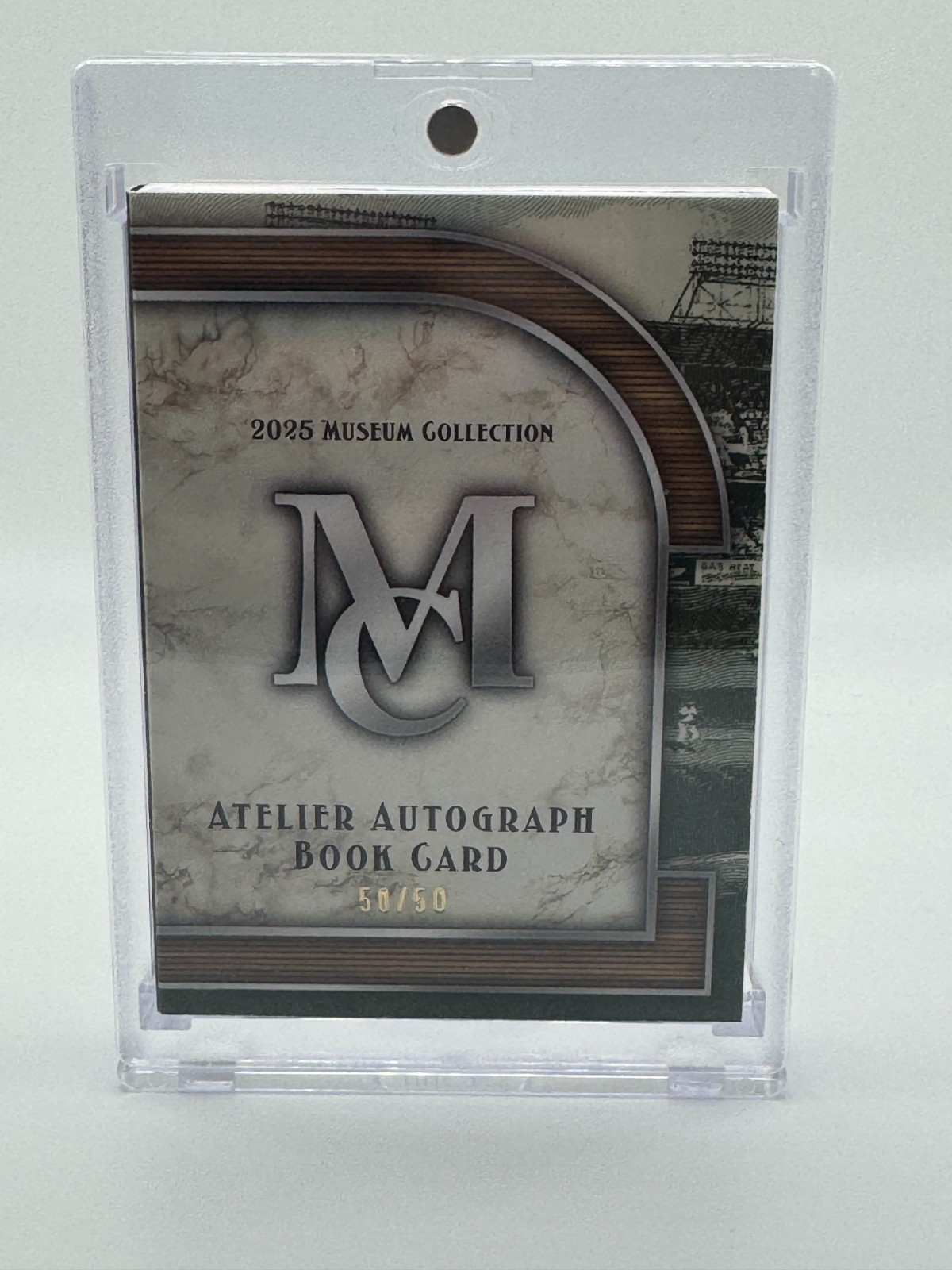 2025 Topps Museum Collection Pete Alonso Atelier Auto Book Card 50/50 #AABC-PA