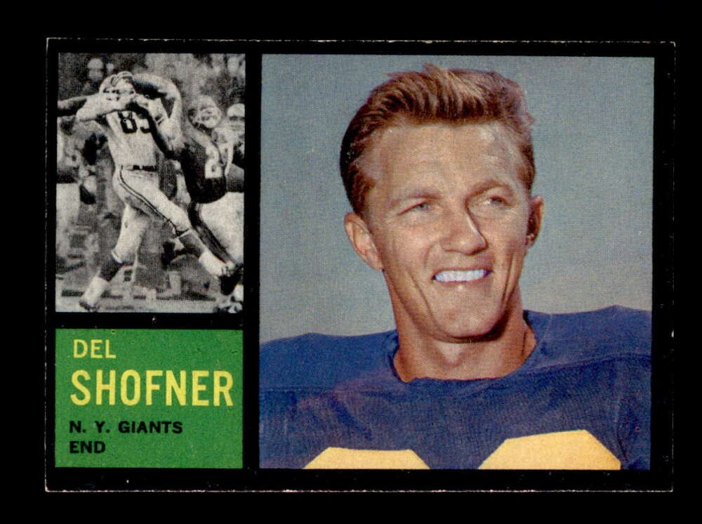 1962 Topps #106 Del Shofner EX+ X3699141