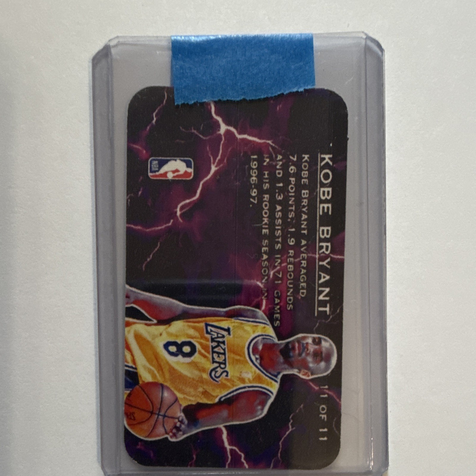 Fleer Ultra 1996-97 Kobe Bryant Rookie Los Angeles Lakers NBA Card