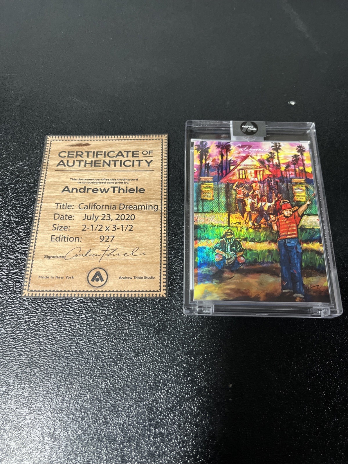Project 2020 Andrew Thiele California Dreaming Heritage Companion sandlot /927