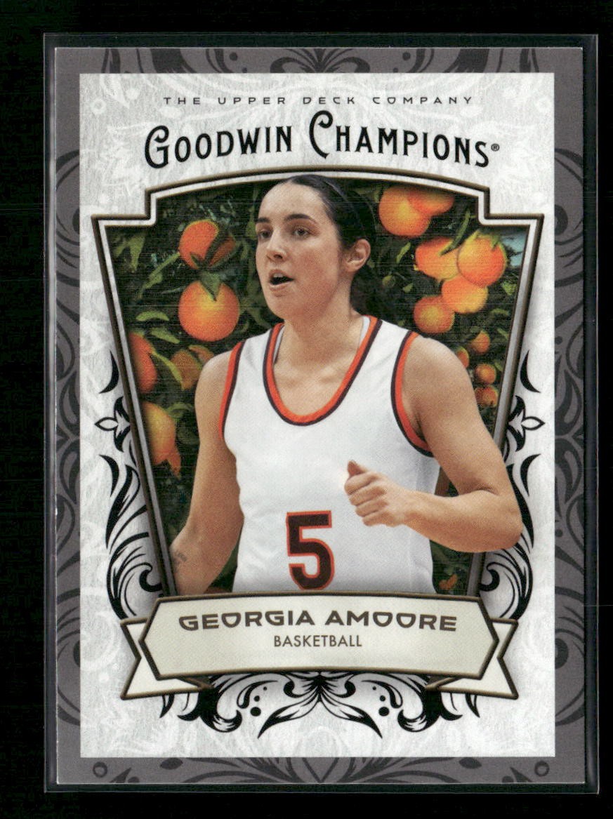 2026 UD Goodwin Champions Georgia Amoore Glossy Black #86