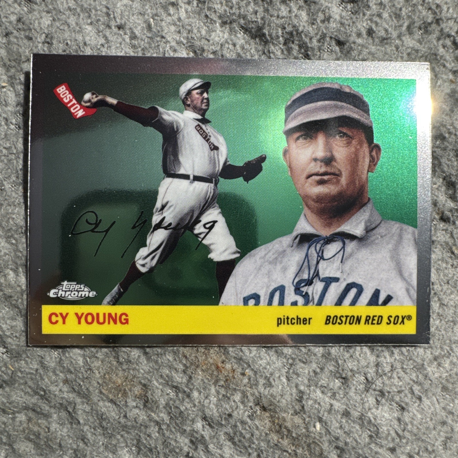 2025 Topps Chrome Platinum Baseball Cy Young #251 Boston Red Sox