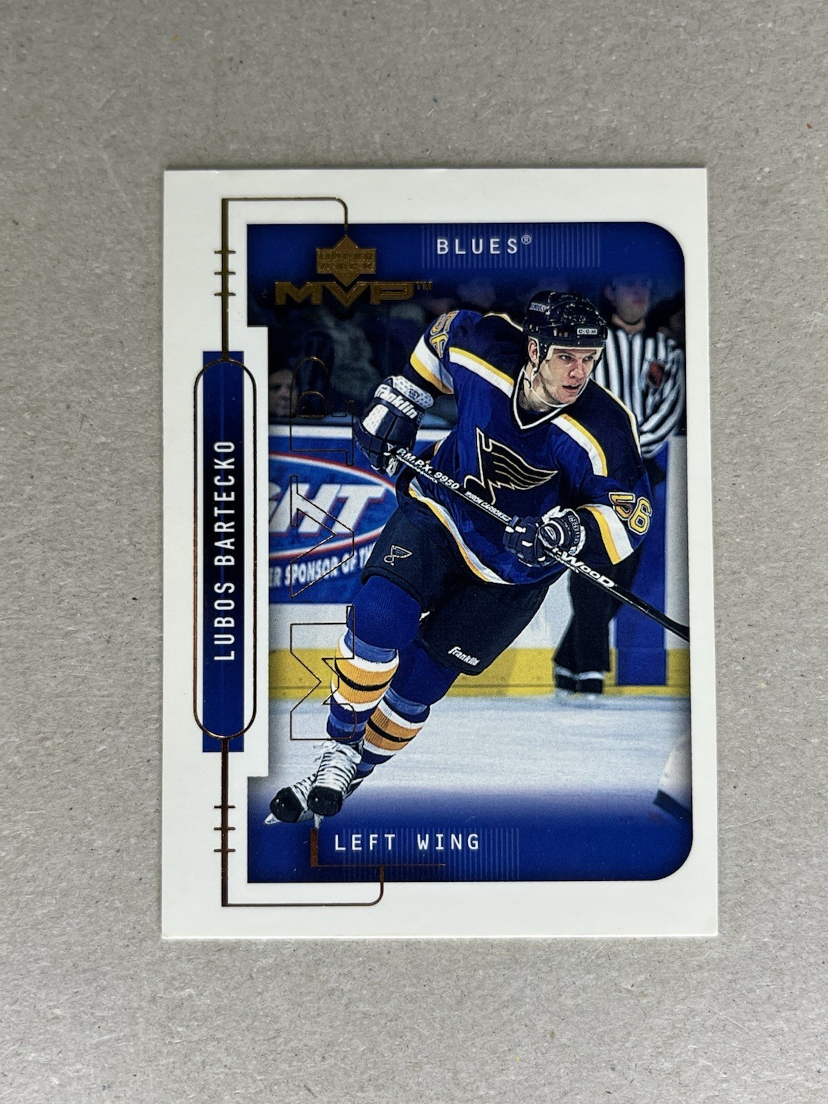 1999-00 Upper Deck MVP #187 Lubos Bartecko St. Louis Blues