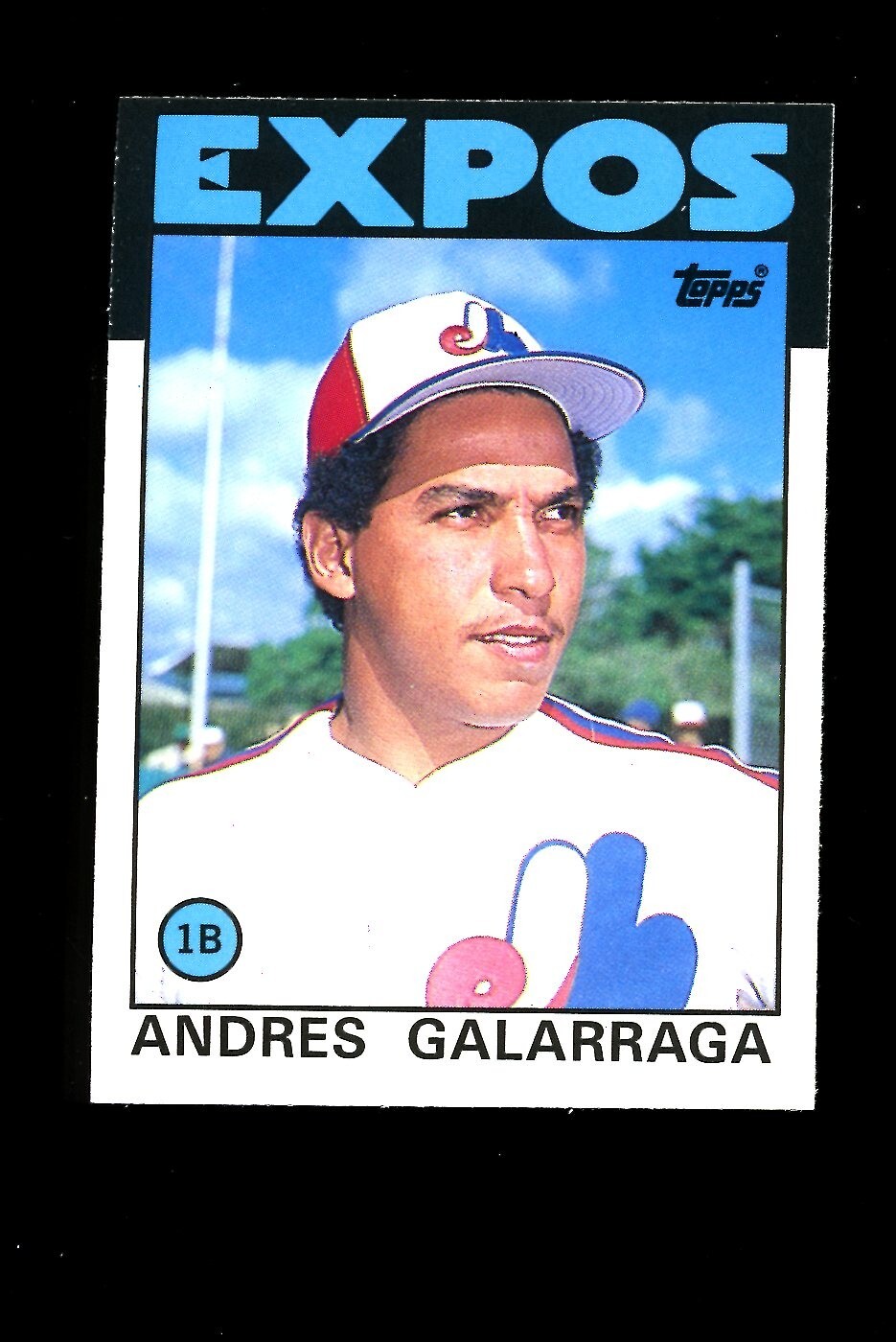 1986 Topps Traded #40T Andres Galarraga Montreal Expos RC Rookie Card QTY