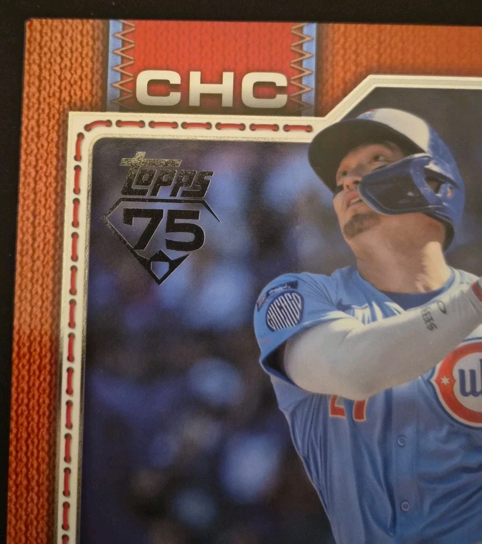 2026 Topps Series 2 Seiya Suzuki Red Foil /5 Oversized 5×7 Cubs SSP
