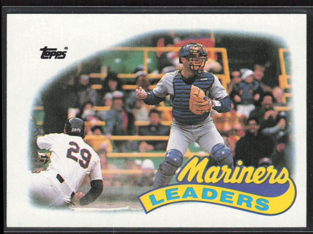 1989 Topps Mariners Leaders Seattle Mariners #459