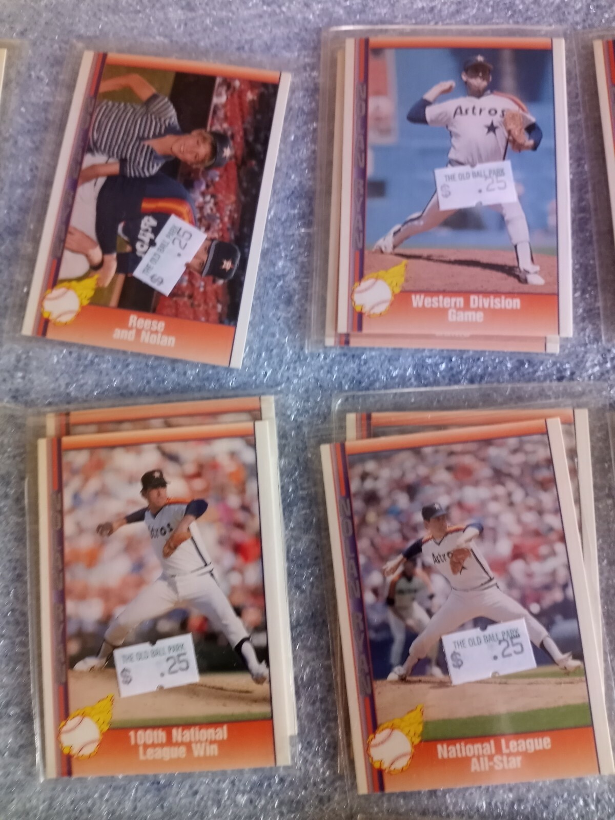 1991 Pacific Nolan Ryan Texas Express Singles You pick your cards