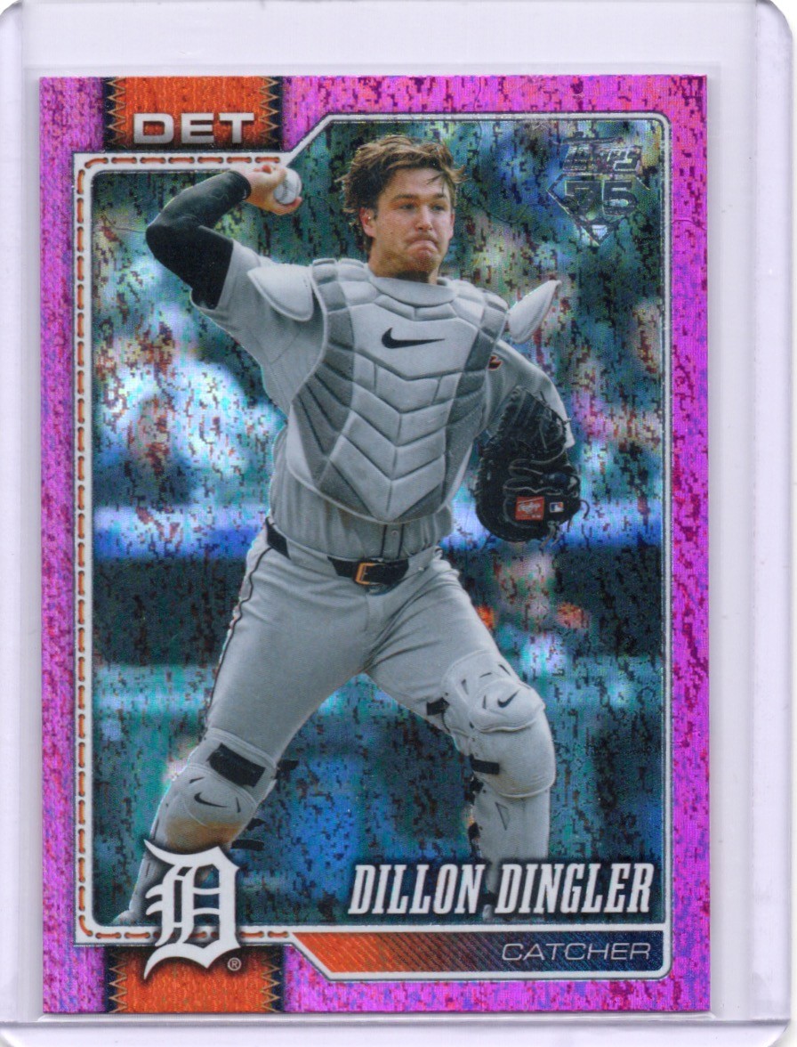 2026 Topps #351 Dillon Dingler Pink Holo Foil