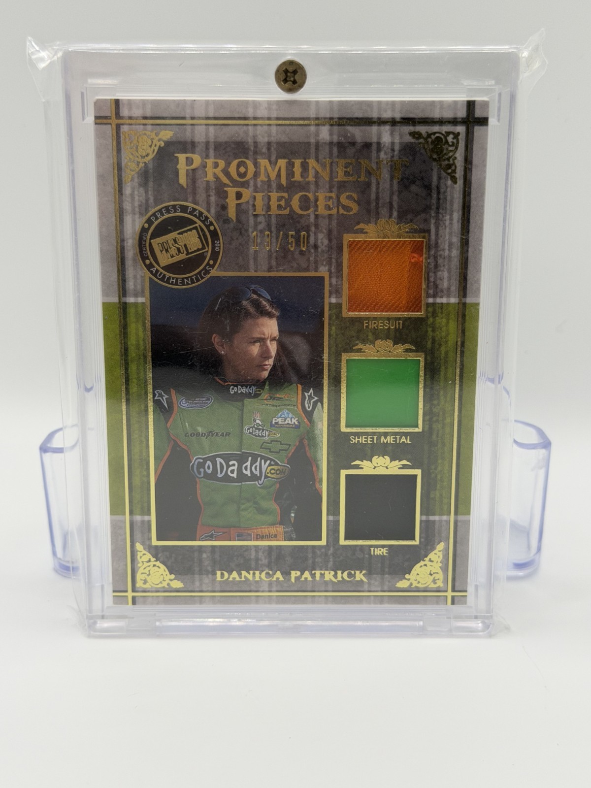 2010 Prominent Pieces /50 Danica Patrick #PP-DP