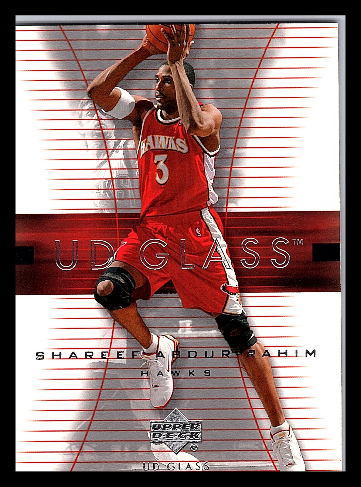 2003-04 UD Glass #1 – Shareef Abdur-Rahim Atlanta Hawks