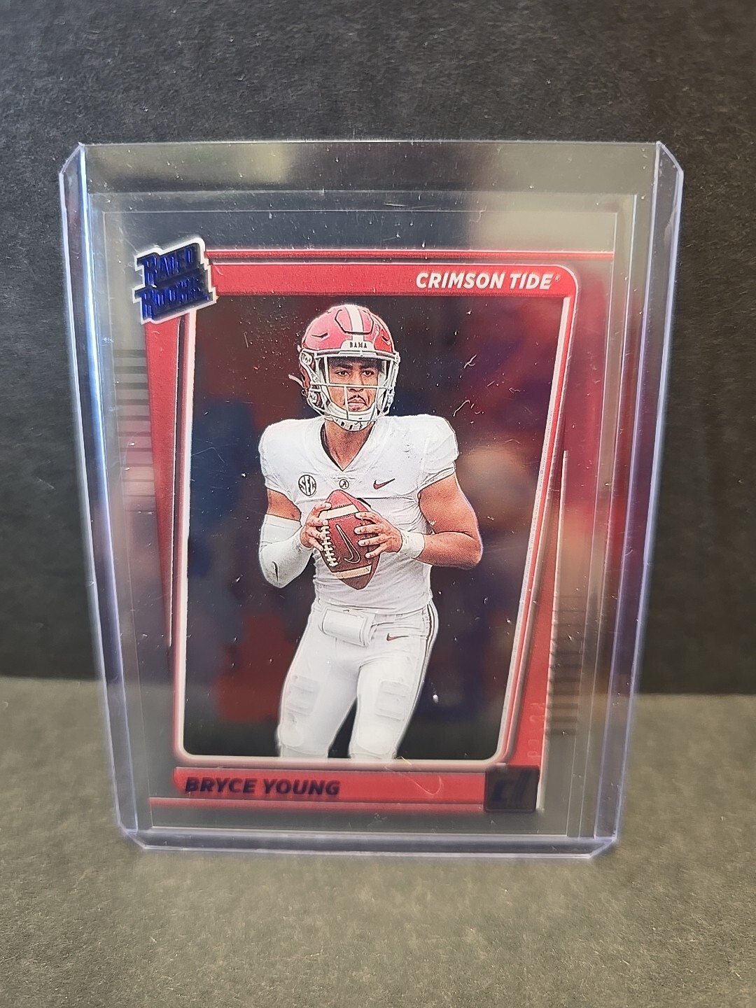 2023 Chronicles Clearly Donruss Rated Rookie Blue 66/99 #26 – Bryce Young-737