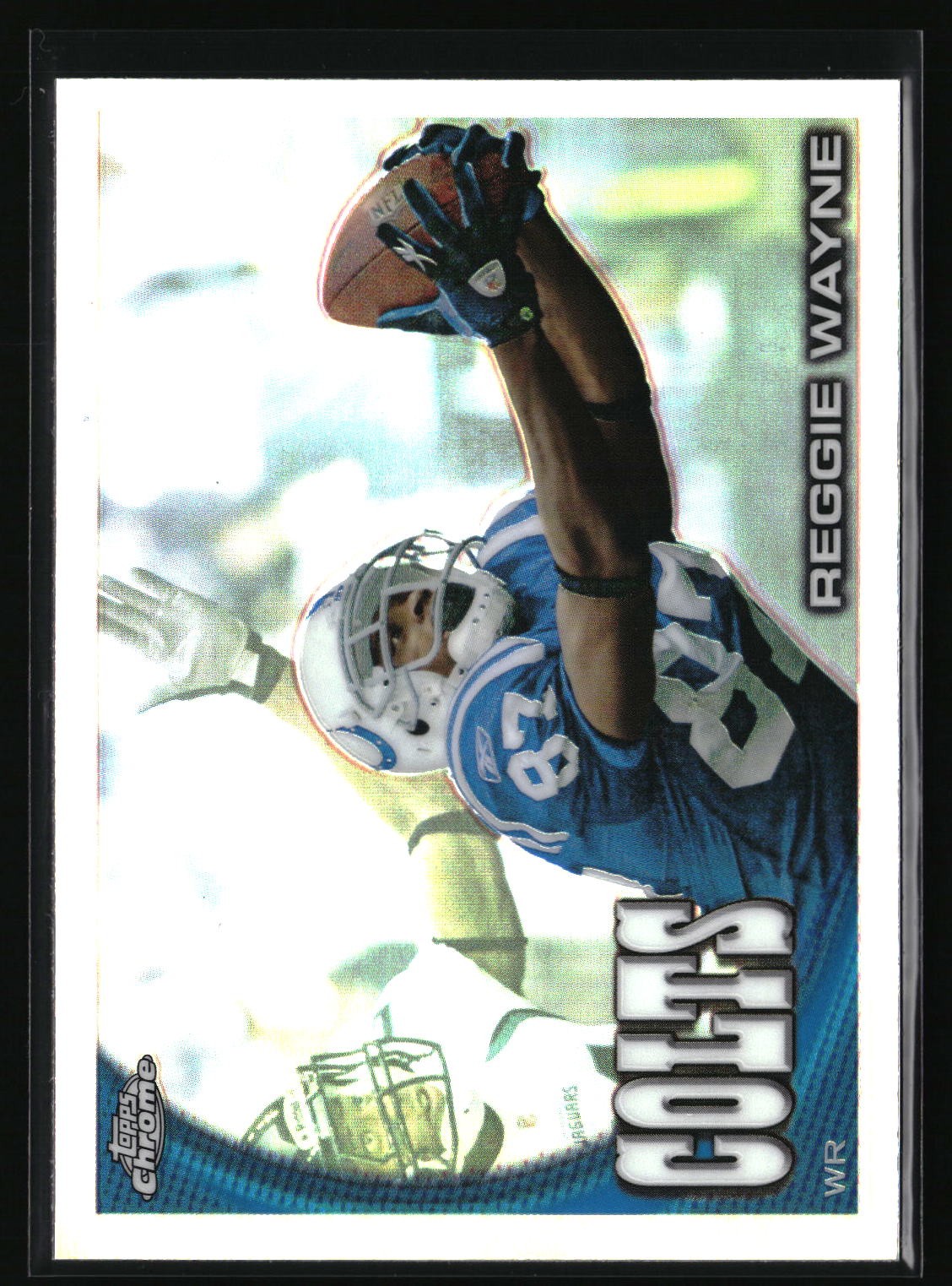 2010 Topps Chrome #C176 Reggie Wayne Refractors