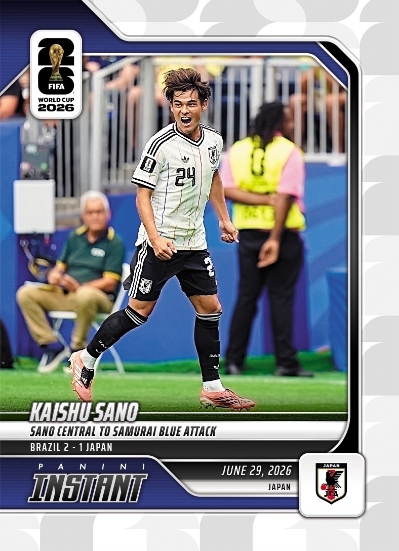 *PRESALE* 2026 Panini Instant FIFA World Cup Kaishu Sano #165 ~ Japan