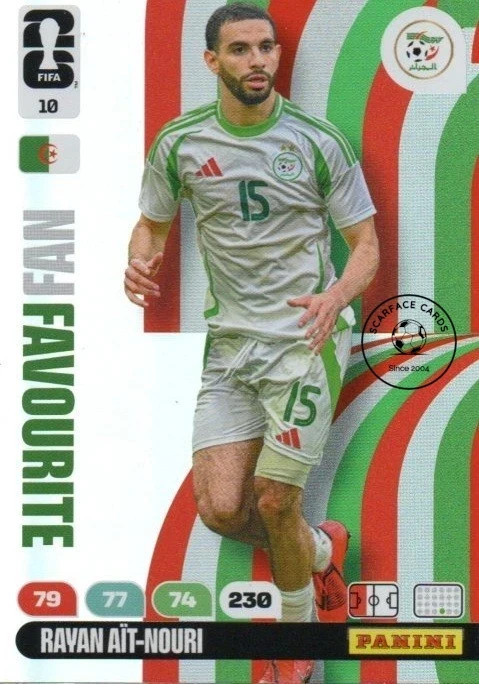 Panini Adrenalyn XL World Cup 2026 Cards #8 – #189
