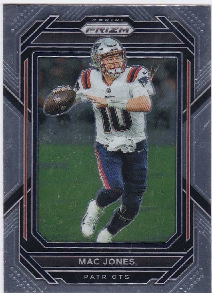 2022 Prizm #197 Mac Jones New England Patriots