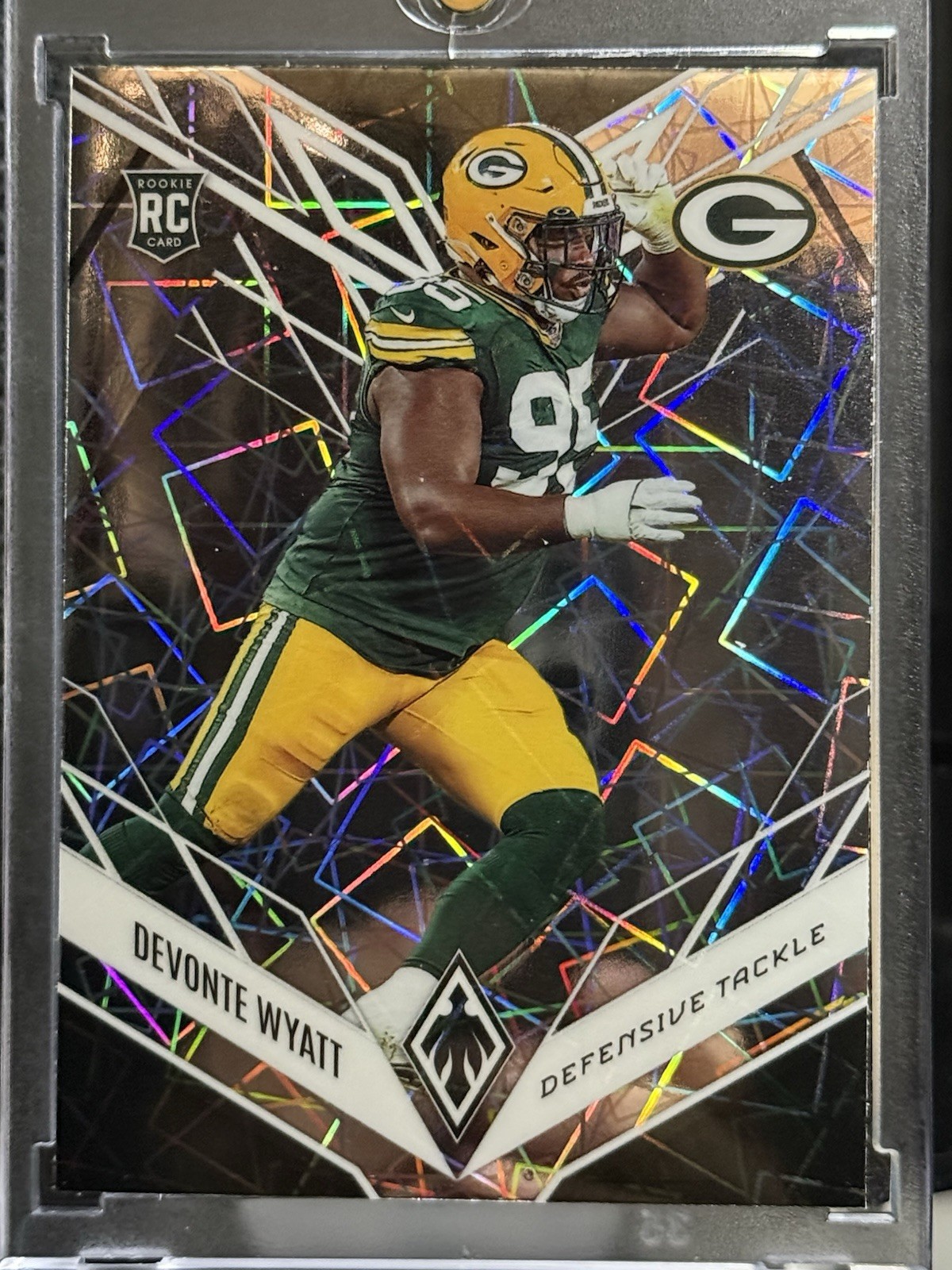 2022 PANINI PHOENIX #181 DEVONTE WYATT SILVER LAZER (RC/SP)