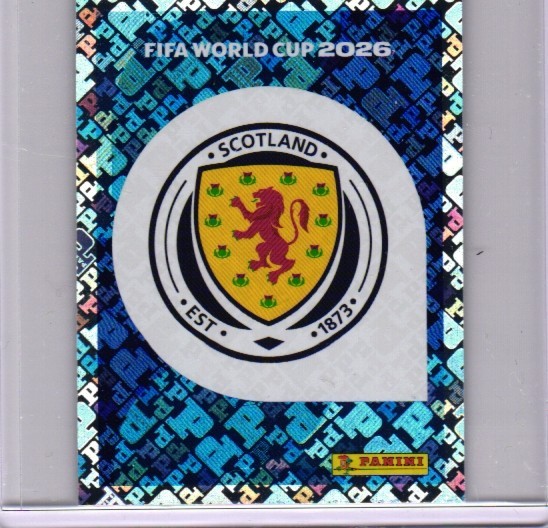2026 Panini Fifa World Cup 26 – Scotland #SCO 1 – Team Logo Foil Sticker