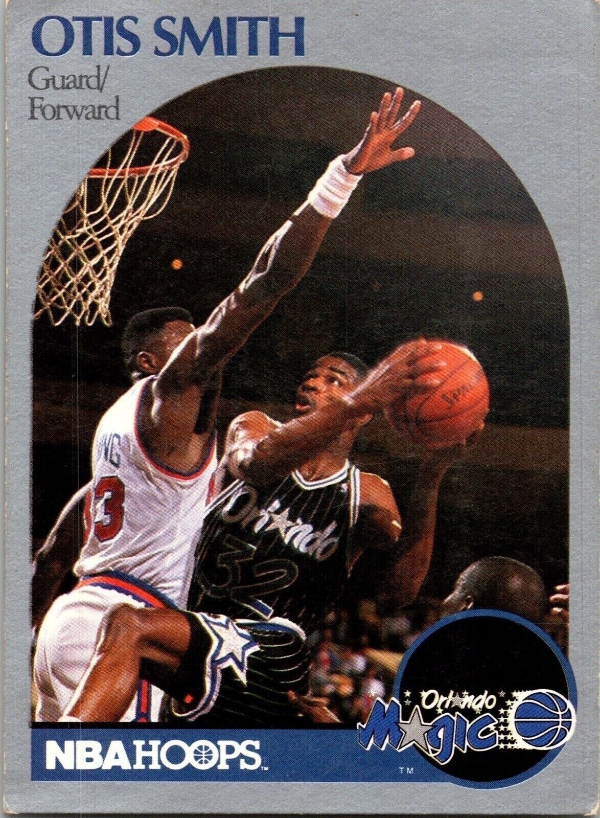 1990 Otis Smith 32 Upper Deck 221 Basketball Sports Trading Card