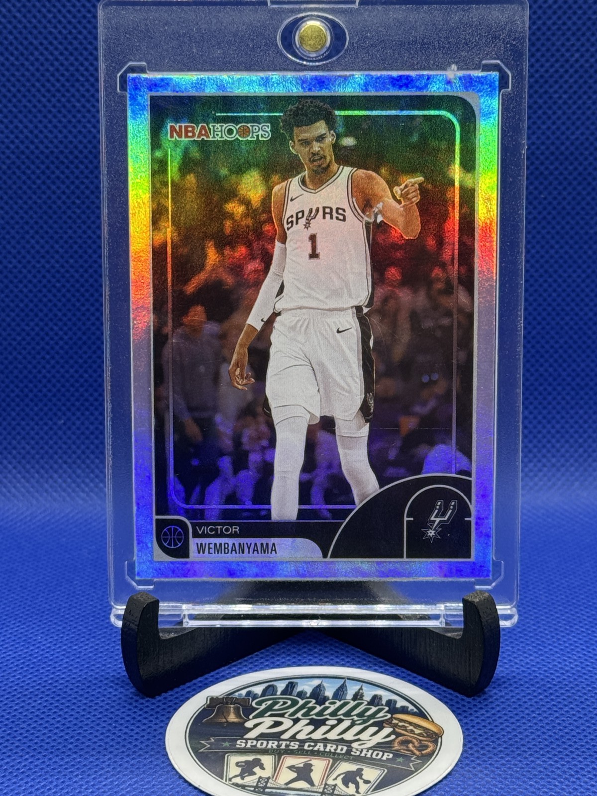 2024 TOPPS NBA HOOPS RAINBOW BASKETBALL #30 VICTOR WEMBANYAMA
