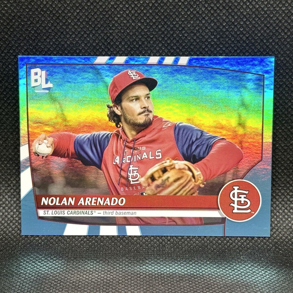 Topps 2023 Big League – Nolan Arenado #266 Rare Blue Foil