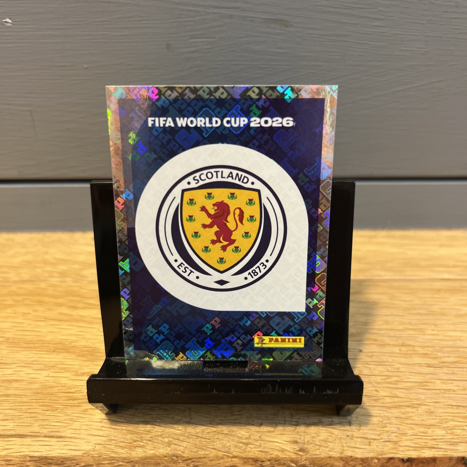 2026 Panini Fifa World Cup 26 – Scotland #SCO 1 – Team Logo Foil Sticker